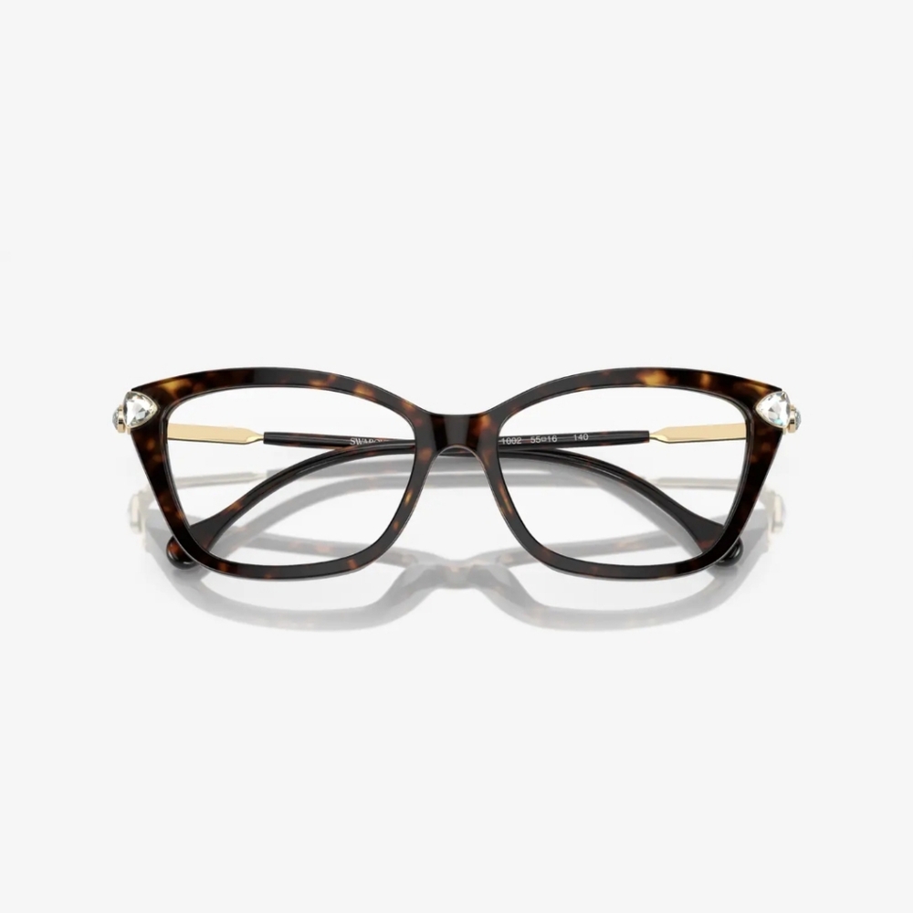 Swarovski Sk2011 W.crystals,Cat Eye Bifocal Glasses Elegant Accessories W.pink C - Picture 7 of 11